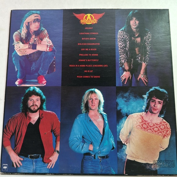 Aerosmith - Rock in a hard place - vintage vinyl record - condition is VG - Picture 2 of 6